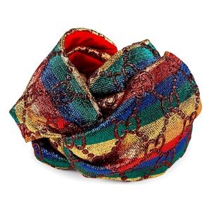 Gucci rainbow turbanass